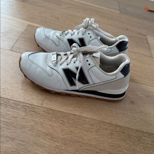 New Balance White and Black Women's Shoes